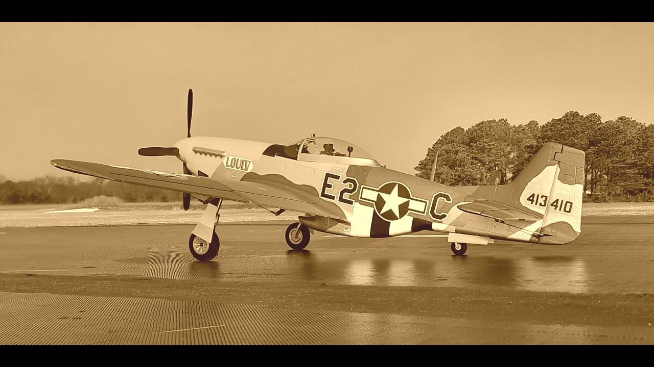 Eflite P 51D FPV