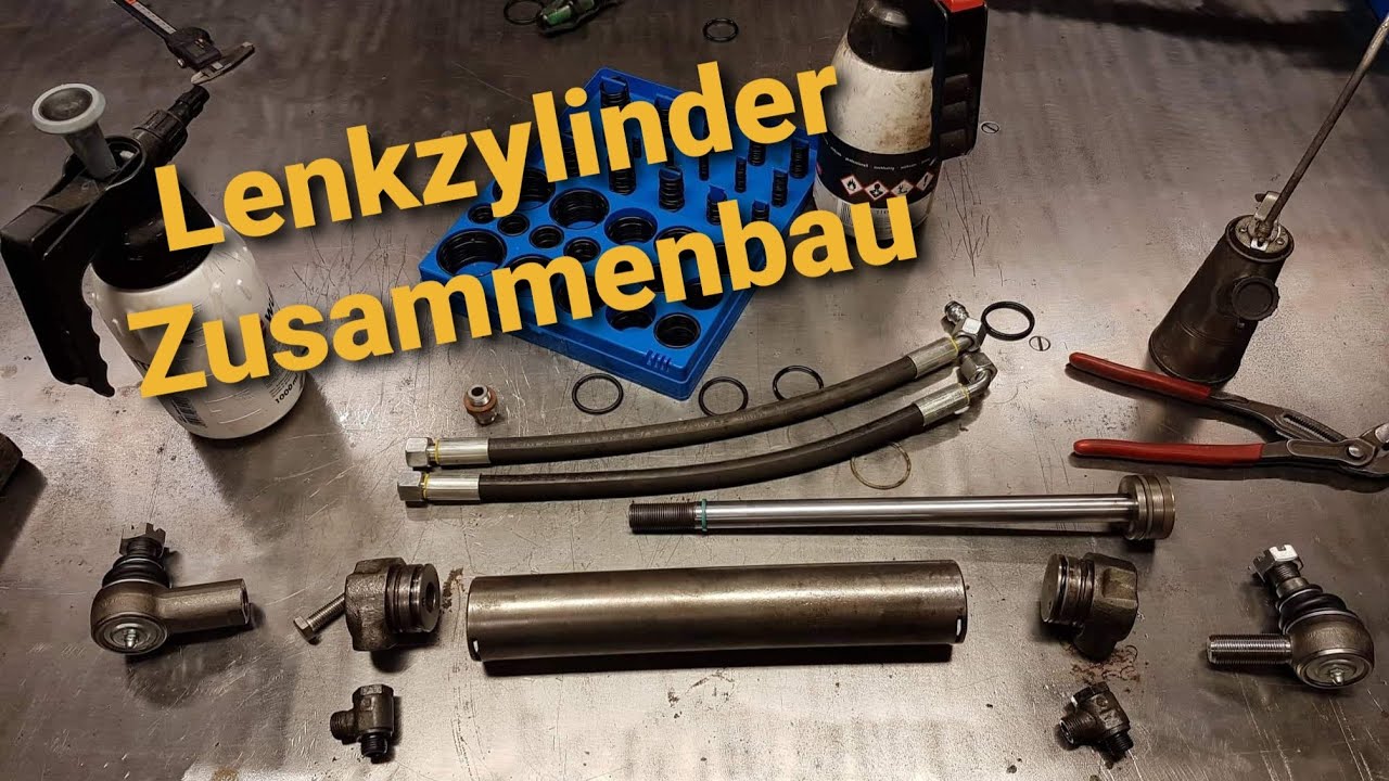 Restauration Allradachse #Teil 10 Lenkung revidieren Teil 2/2 | Fendt Farmer 108s | DIY | BPW Achse