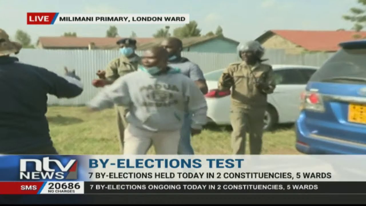 Lang'ata MP Nixon Korir's vehicle damaged, UDA agents clash with police