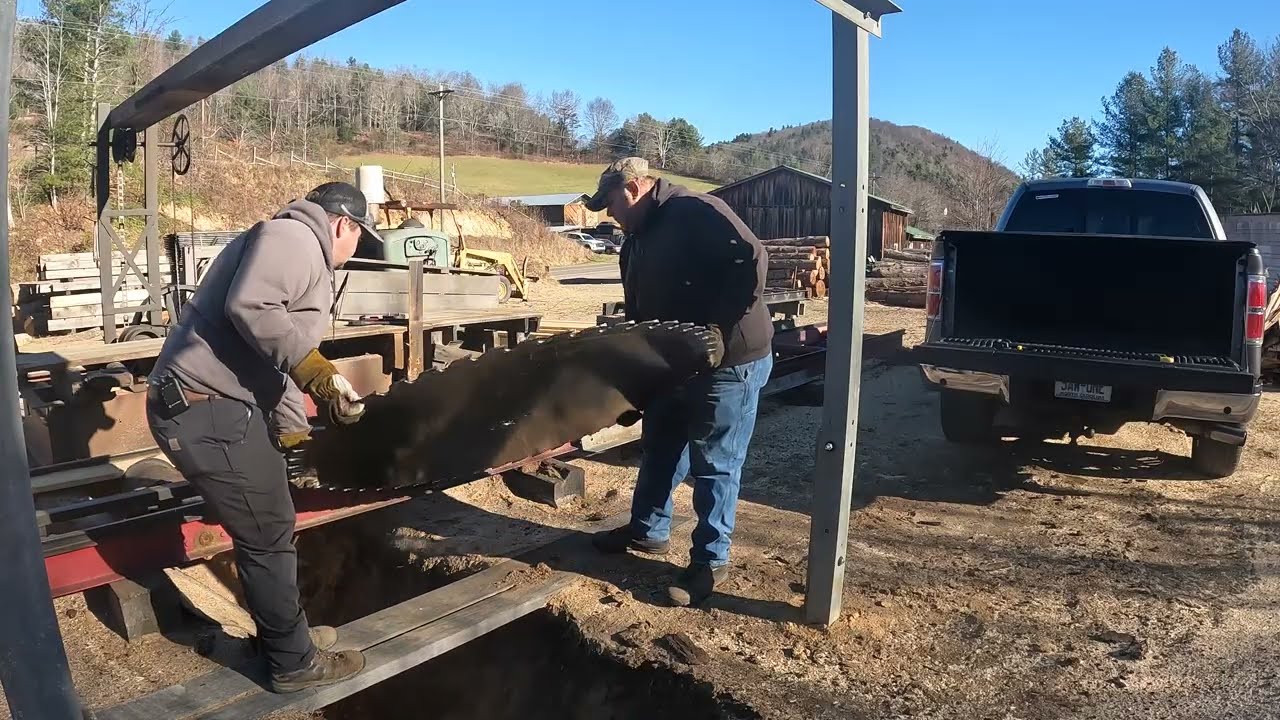 A Frozen Log Disaster ￼