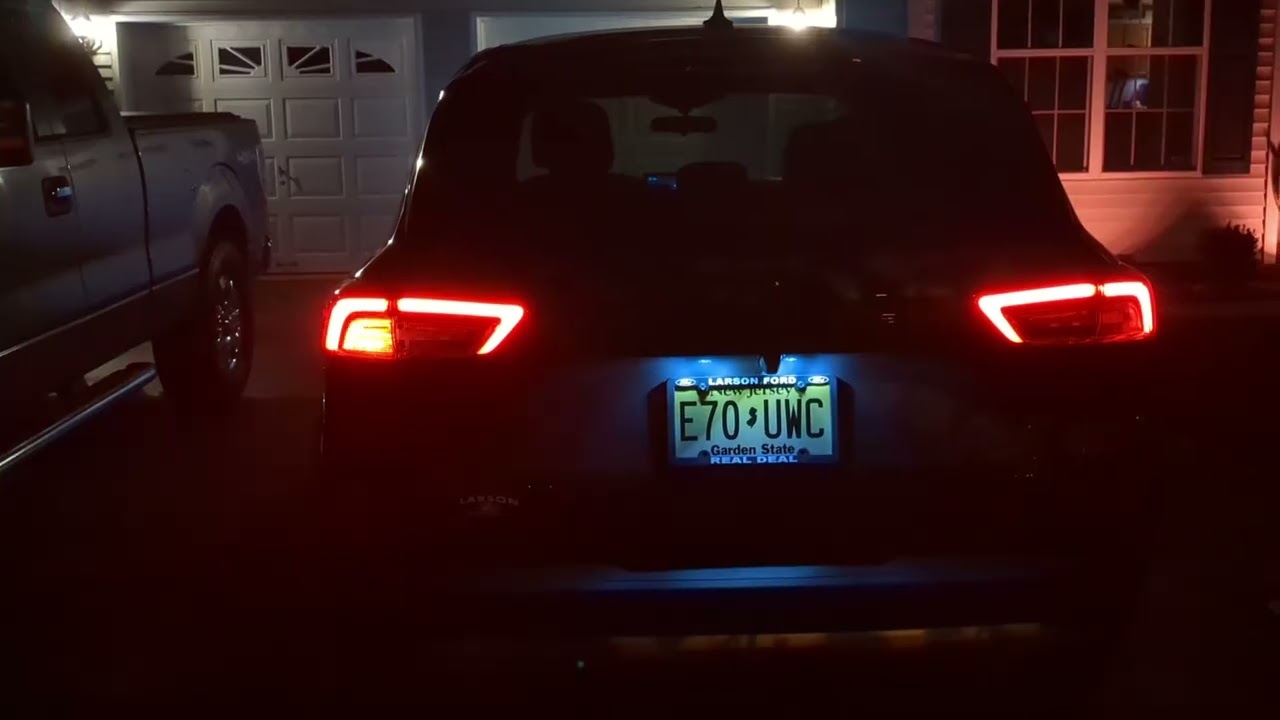 2024 Ford escape headlight test / night drive!