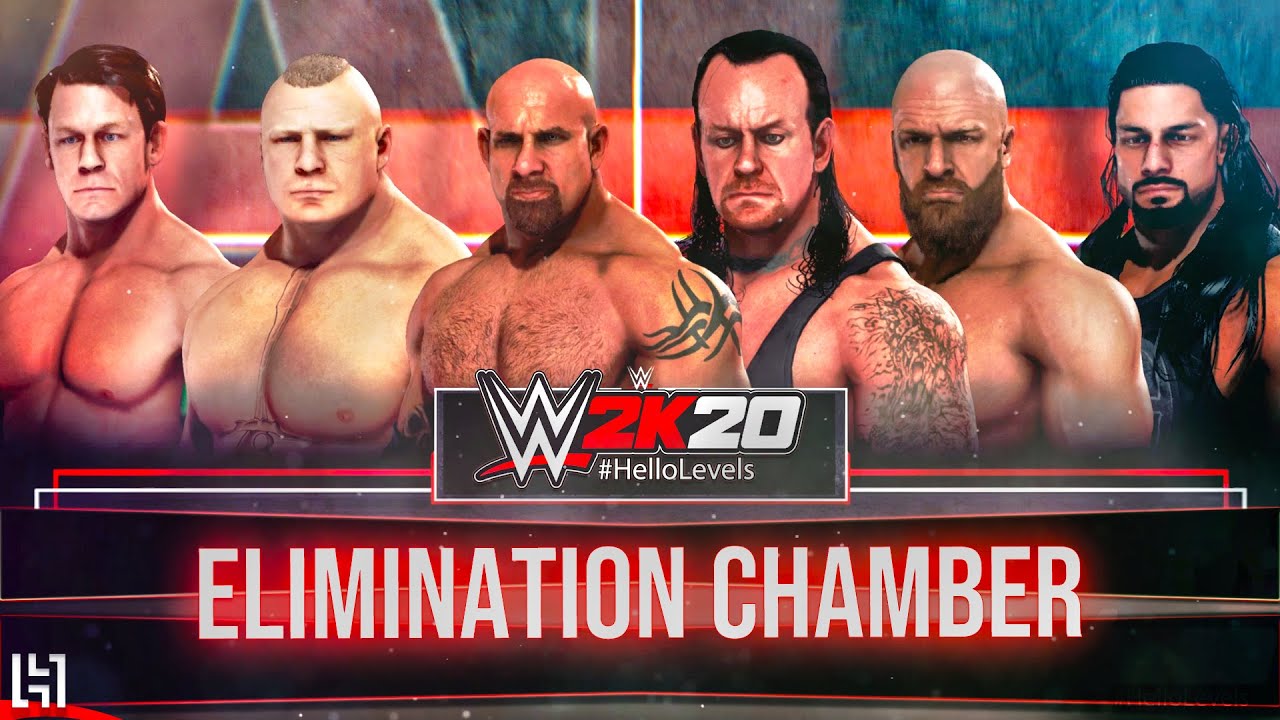 Геймплей матча Elimination Chamber в WWE 2K20 | Геймплей WWE 2K20 на PS4