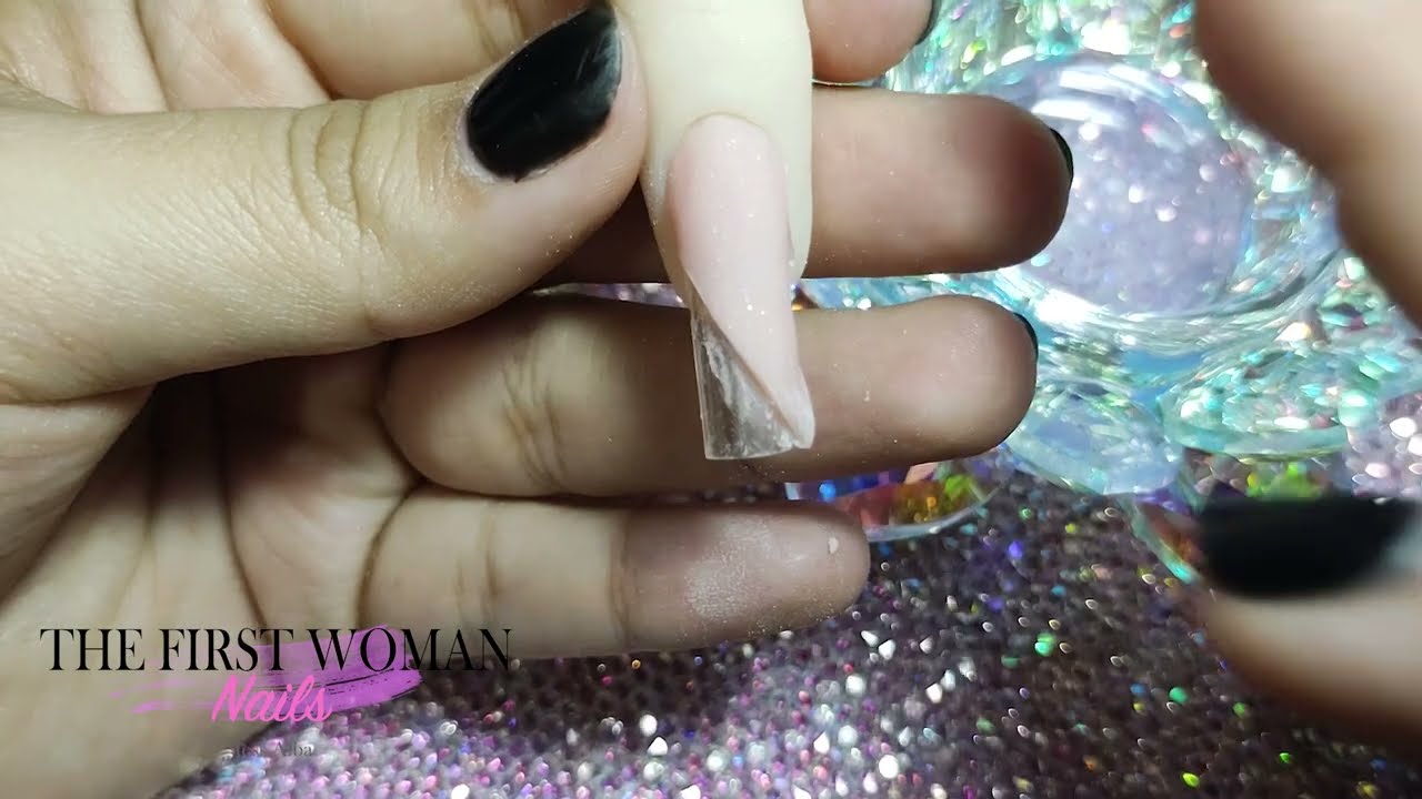 TECNICA DE NAVAJA para tus diseños de UÑAS ACRÍLICAS | Tutorial de uñas