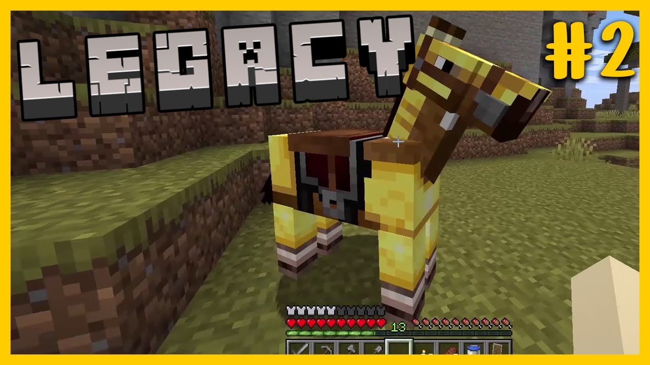 Minecraft Legacy Episode 2 - The Horses Name Was...