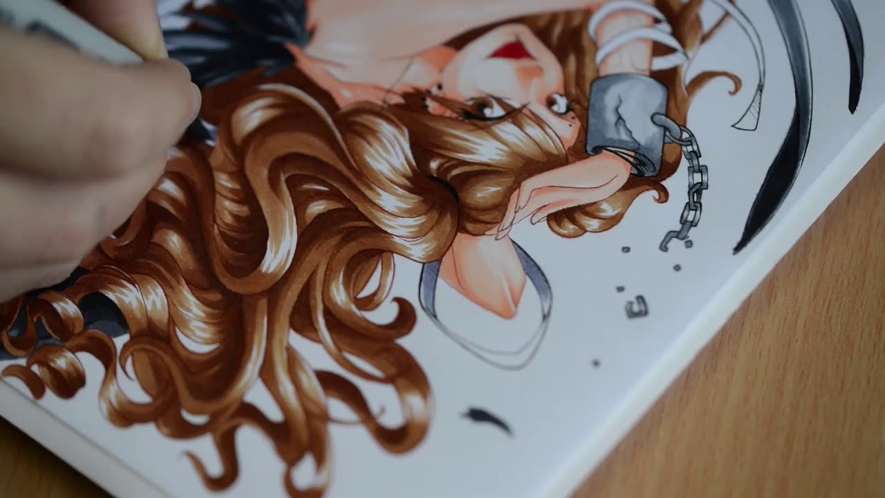 Coloring with COPIC Markers