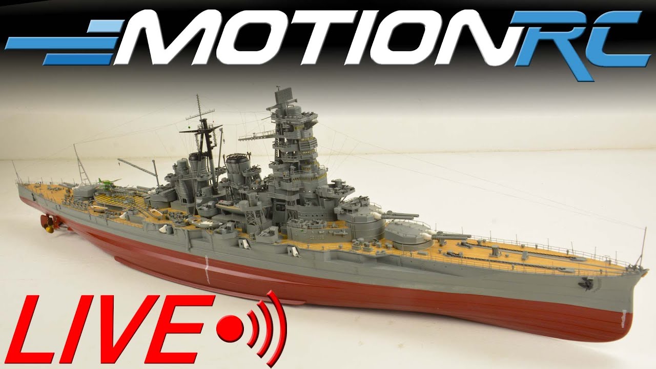 Распаковка игрушечного боевого корабля «Конго» в масштабе 1/200 от Bancroft | Motion RC LIVE