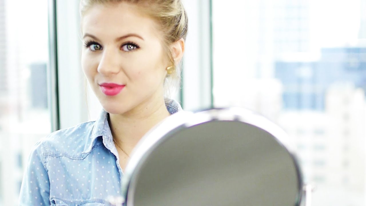 Simple Makeup Look with a Bold Lip | Milabu