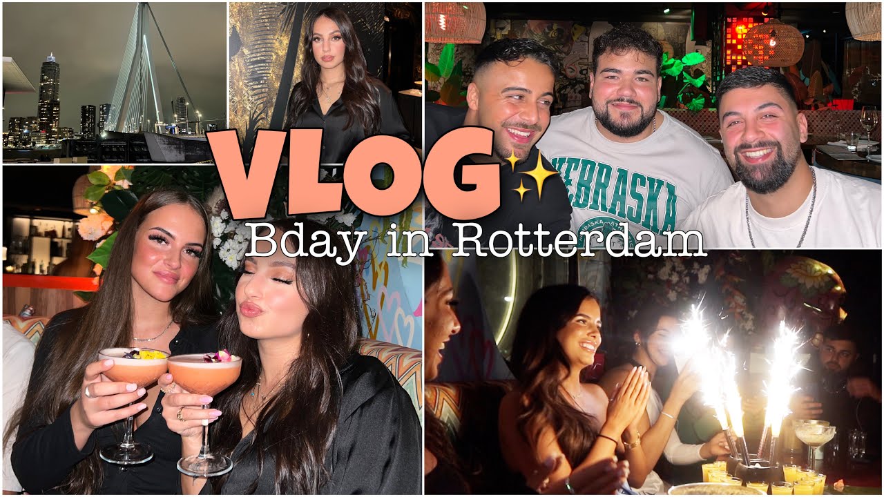 JASMINS BDAY in Rotterdam 🌃🥂+ wir machen endlich unsere Wohnung weiter ✨ | Weekly VLOG