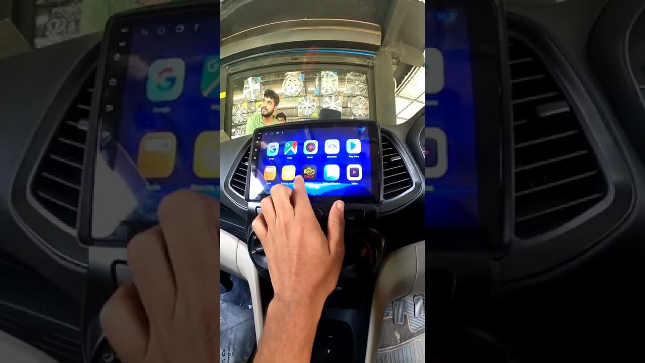 New Santro Infotainment , camera, Sensor , Door Speakers ,Door Visor