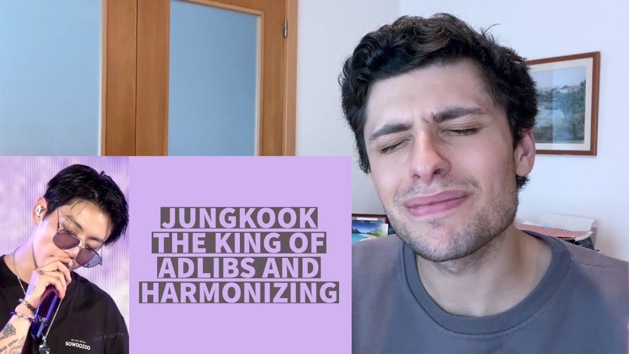 Singer Reacts to Jungkook the king of adlibs and harmonizing (from BTS (방탄소년단) for the First Time