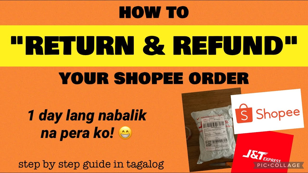 PANO MAG RETURN AND REFUND SA SHOPEE/ HOW TO RETURN AND REFUND MY MONEY IN SHOPEE