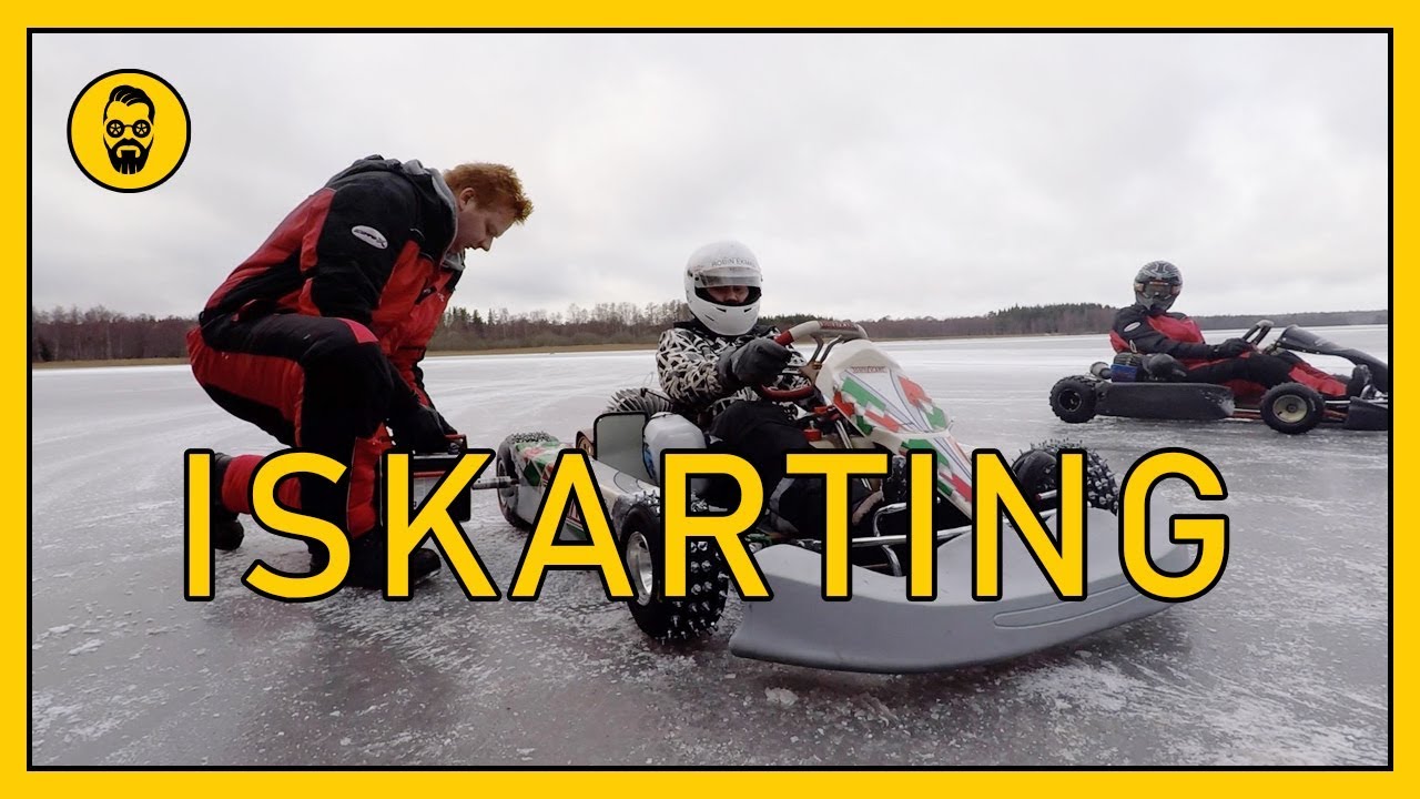 Iskarting är jäkligt kallt men roligt!