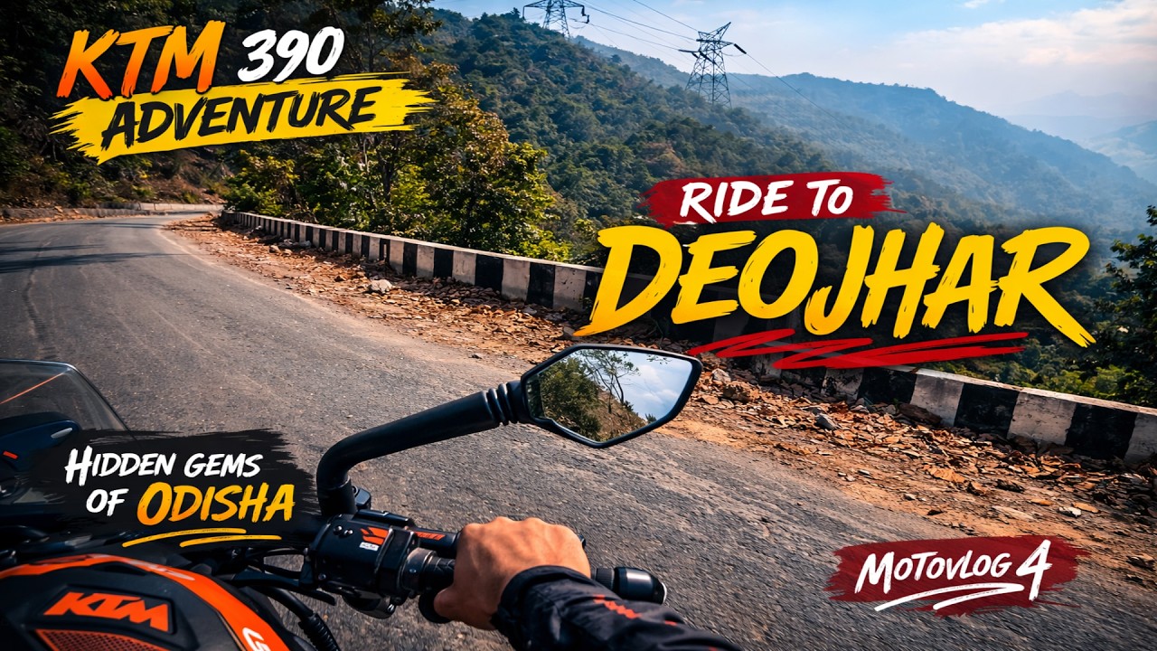 KTM 390 Adventure | The Ultimate Ride to Deojhar | Hidden Gems of Odisha | Hindol | Motovlog 4