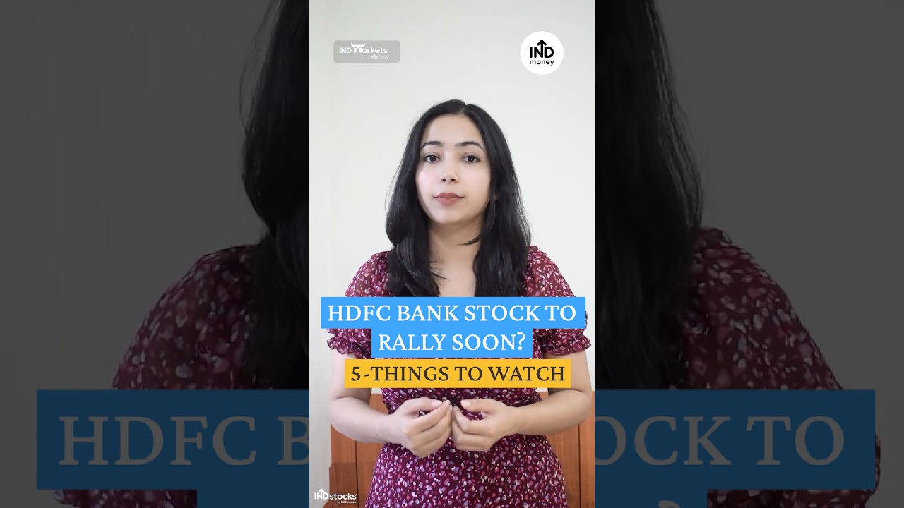 HDFC Bank Stock Rally Ahead? 5 Things That Could Decide the Stock&rsquo;s Next Move #shorts #stockmarket