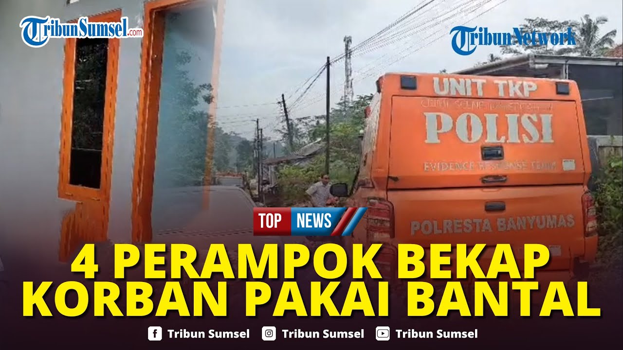🔴Kronologi 4 Perampok Bobol Rumah Warga di Sumbang Banyumas,Pelaku Bekap Anak Korban hingga Berdarah
