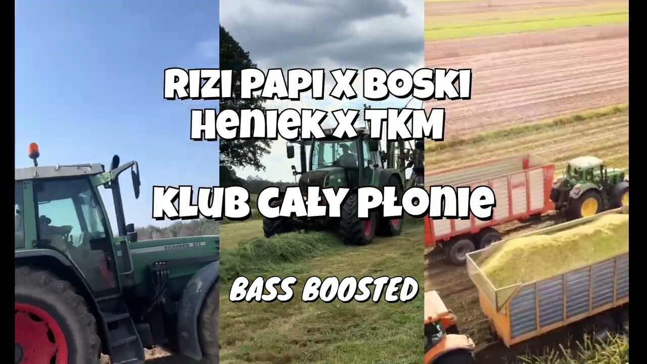 Rizi Papi x Boski Heniek x TKM - Klub cały płonie (BASS BOOSTED)