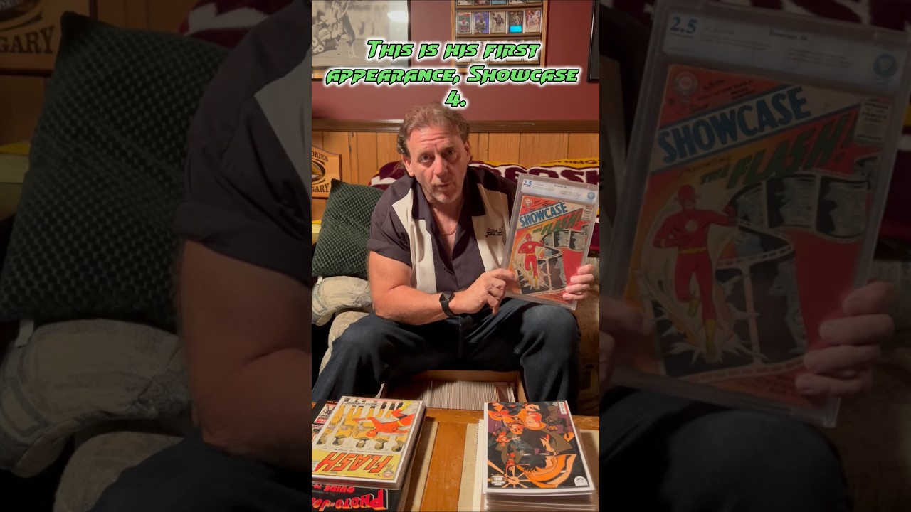 The Flash’s FIRST Appearance?! Uncle Gary Has It! ⚡️🔥