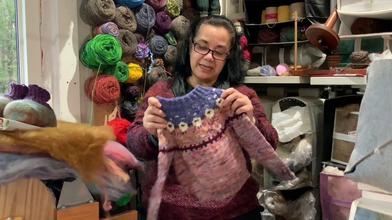 My STASH - EP 1 - Fibre & Knitting Podcast - Fibre Nuts