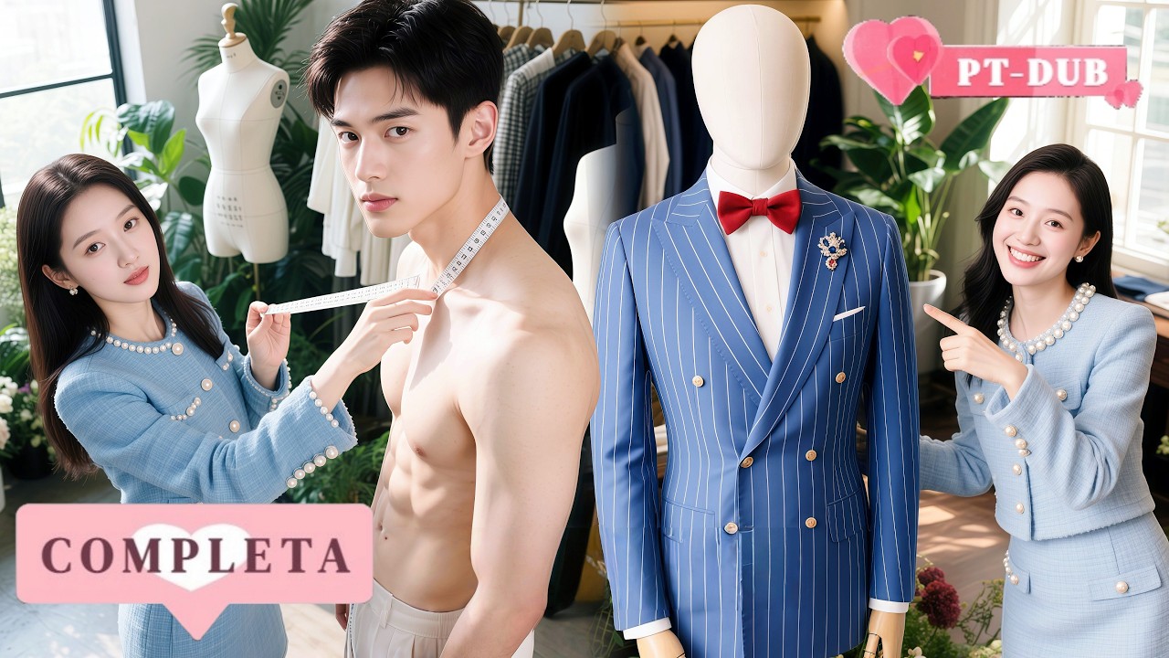 🍬O CEO rejeitou todo mundo e só deixou essa garota fazer um terno para ele! Acabou sendo amor!