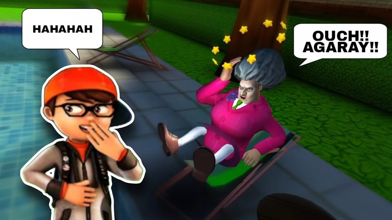 Проказник вернулся!! 😈 Играю в Scary Teacher 3D 😍