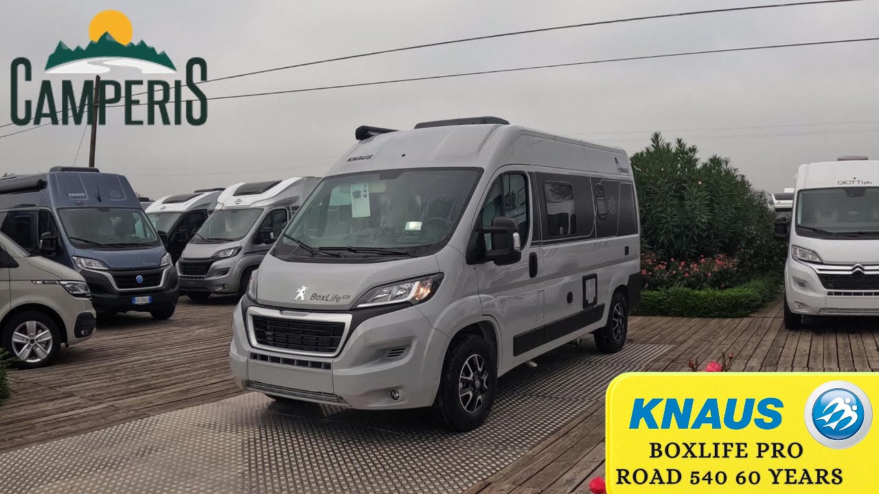 Knaus Boxlife PRO Road 540 60 Years - Videorecensione Camper Furgonato