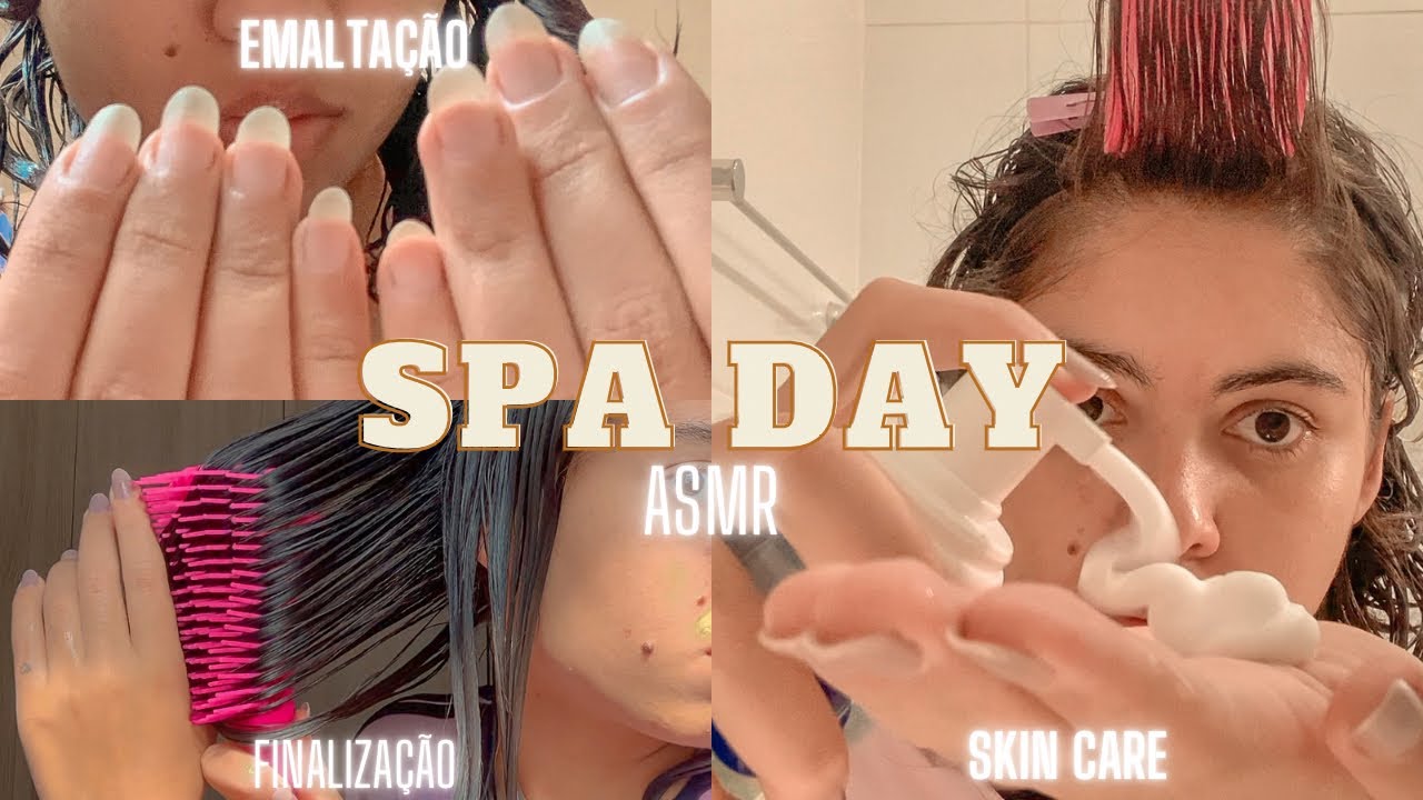 #ASMR Spa Day NECESSÁRIO 🫧 | Evelyn ✨