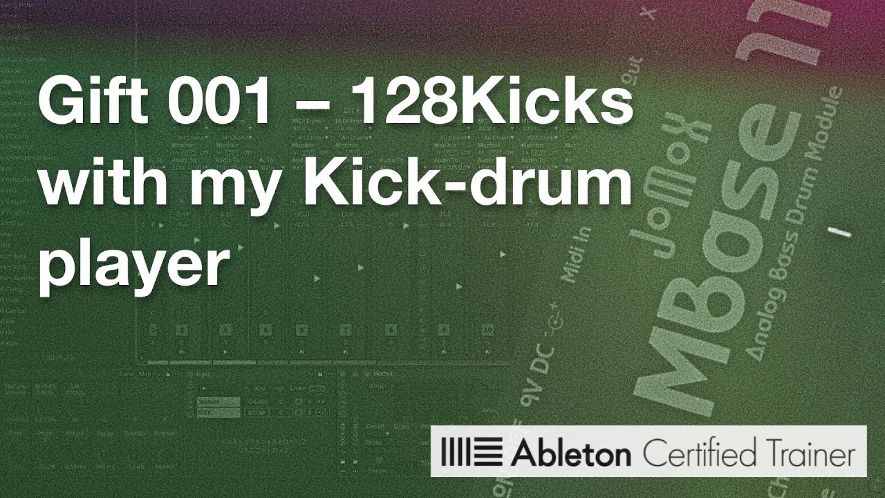 Подарок для вас! 128 Kicks and Device #freesamples #freedevics #ableton