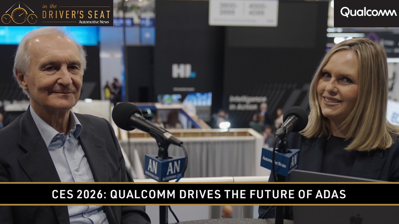CES 2026: Qualcomm SVP Enrico Salvatori on how AI and ADAS are powering automated driving