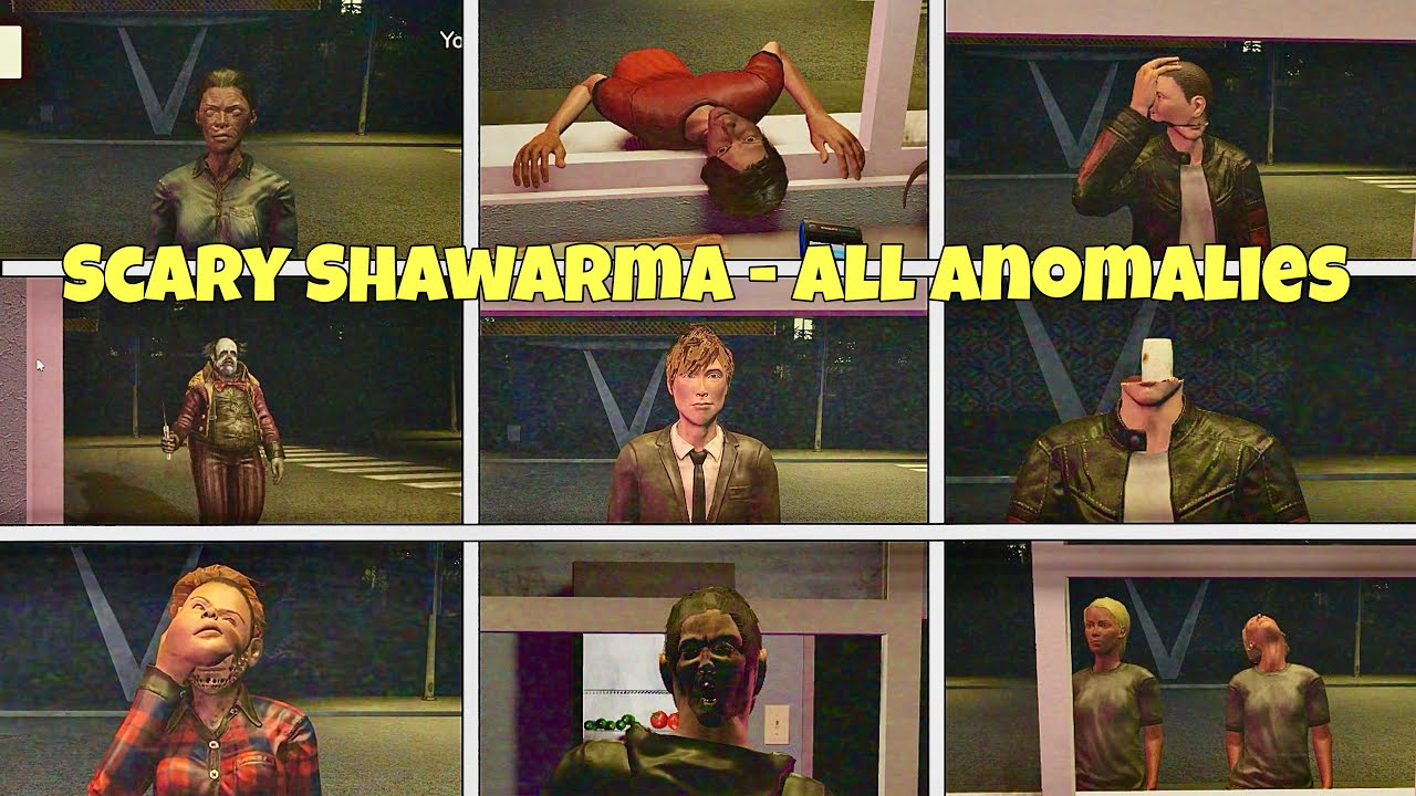 Scary Shawarma Kiosk: the ANOMALY (Global Update) - All New Anomalies | Roblox