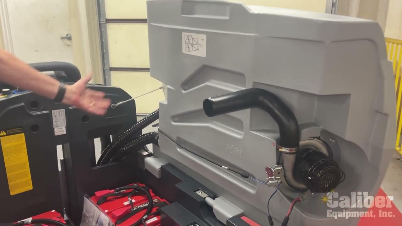 Advance SC901 Floor Scrubber Demo: Walk-Behind Industrial Floor Cleaner by Nilfisk