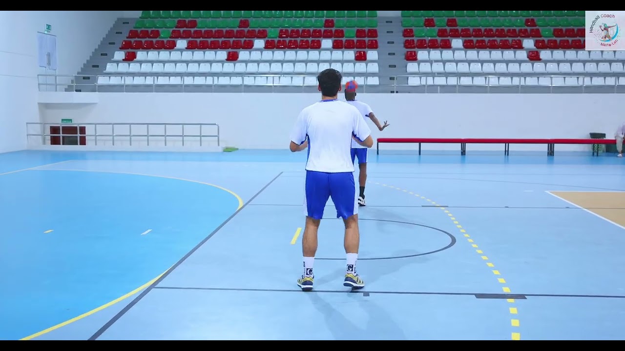 التمريرة البندولية للإمام والخلف - كرة اليد - المهارات الهجومية