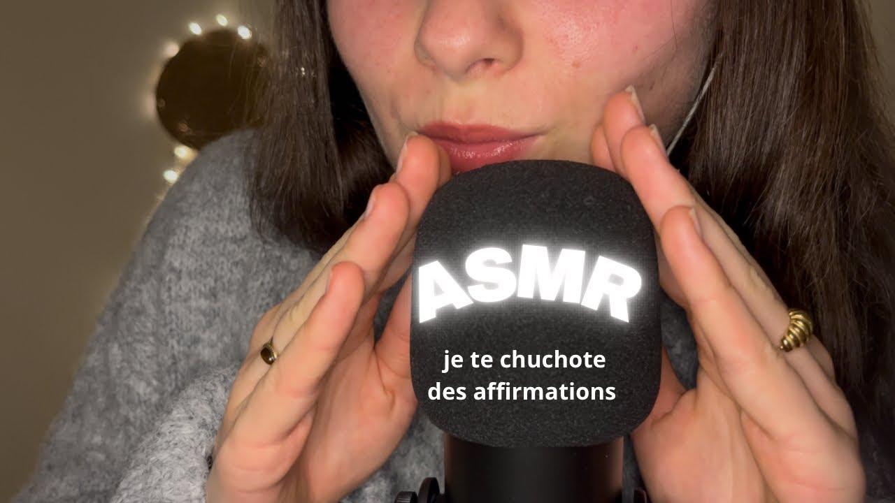 ASMR | Affirmations douces pour lâcher prise et s’endormir 🌌💭