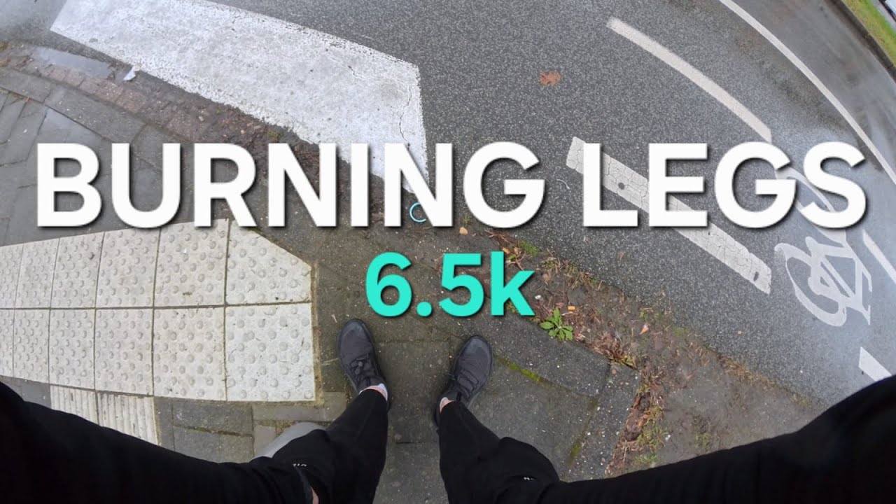 POV Running | Burned Legs, Still Finished