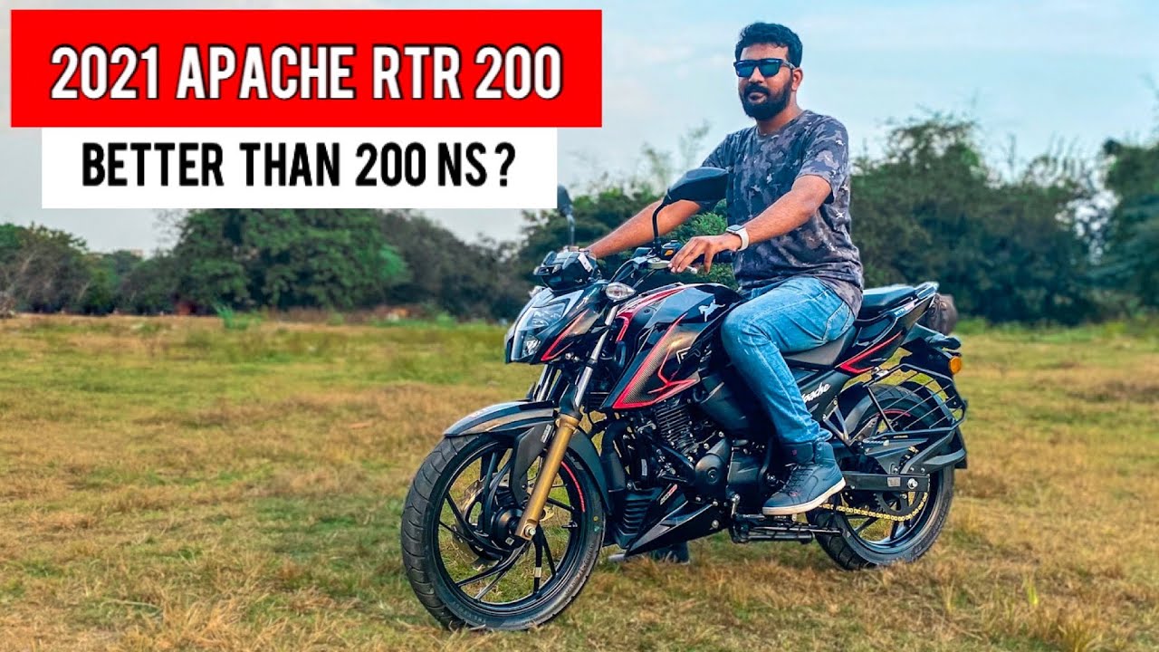 2021 TVS Apache 200 4v BS6 with Ride Modes - Detailed Ride Review