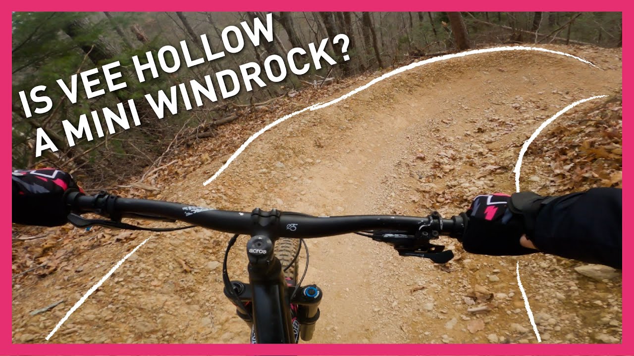 New DH Trails! Is Vee Hollow a Mini Windrock? - Townsend, TN