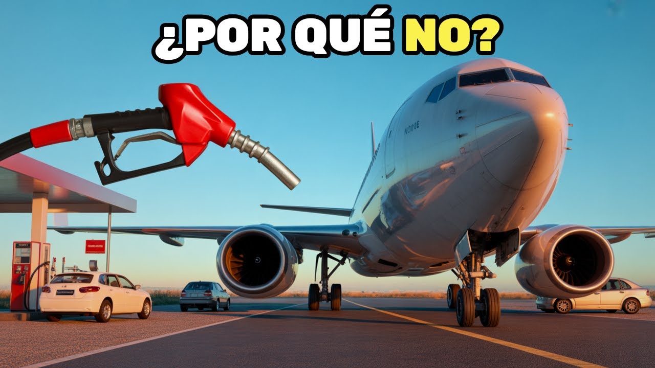 &iquest;Por Qu&eacute; Los Aviones Comerciales No Pueden Usar Gasolina de Coche?