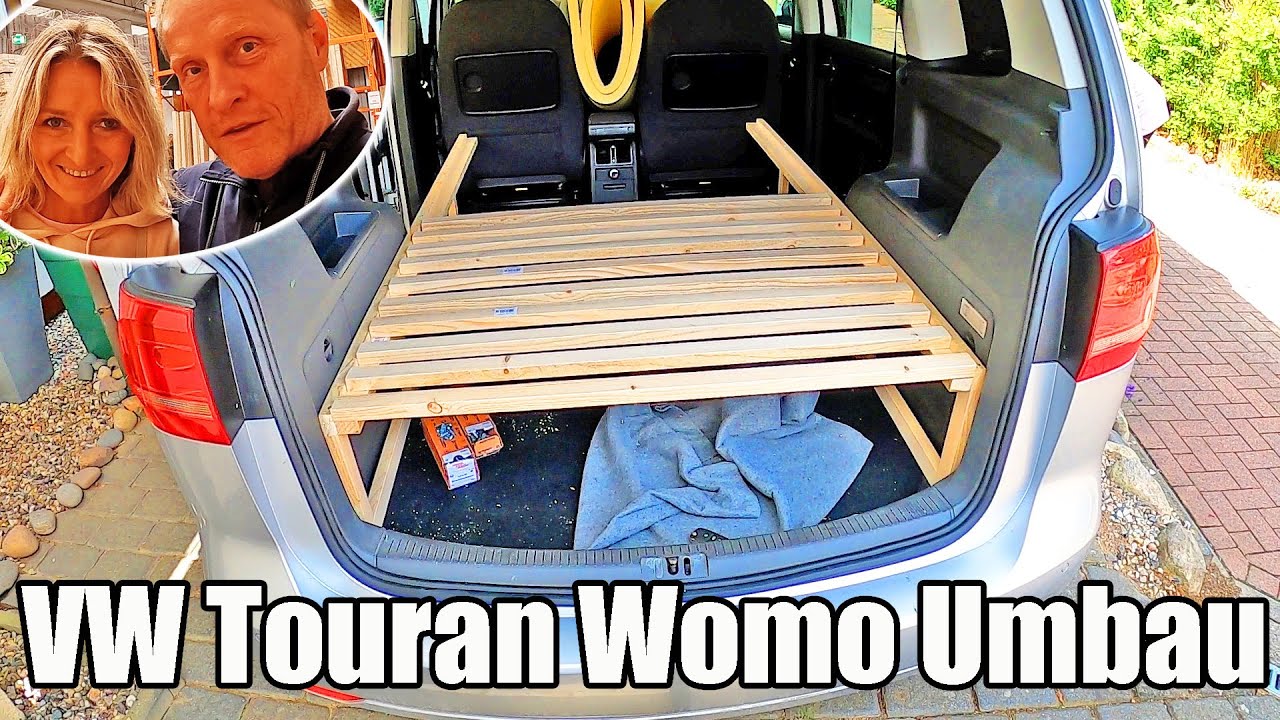 VW Touran zum Wohnmobil umbauen 😎 AddiHabibi Vlog