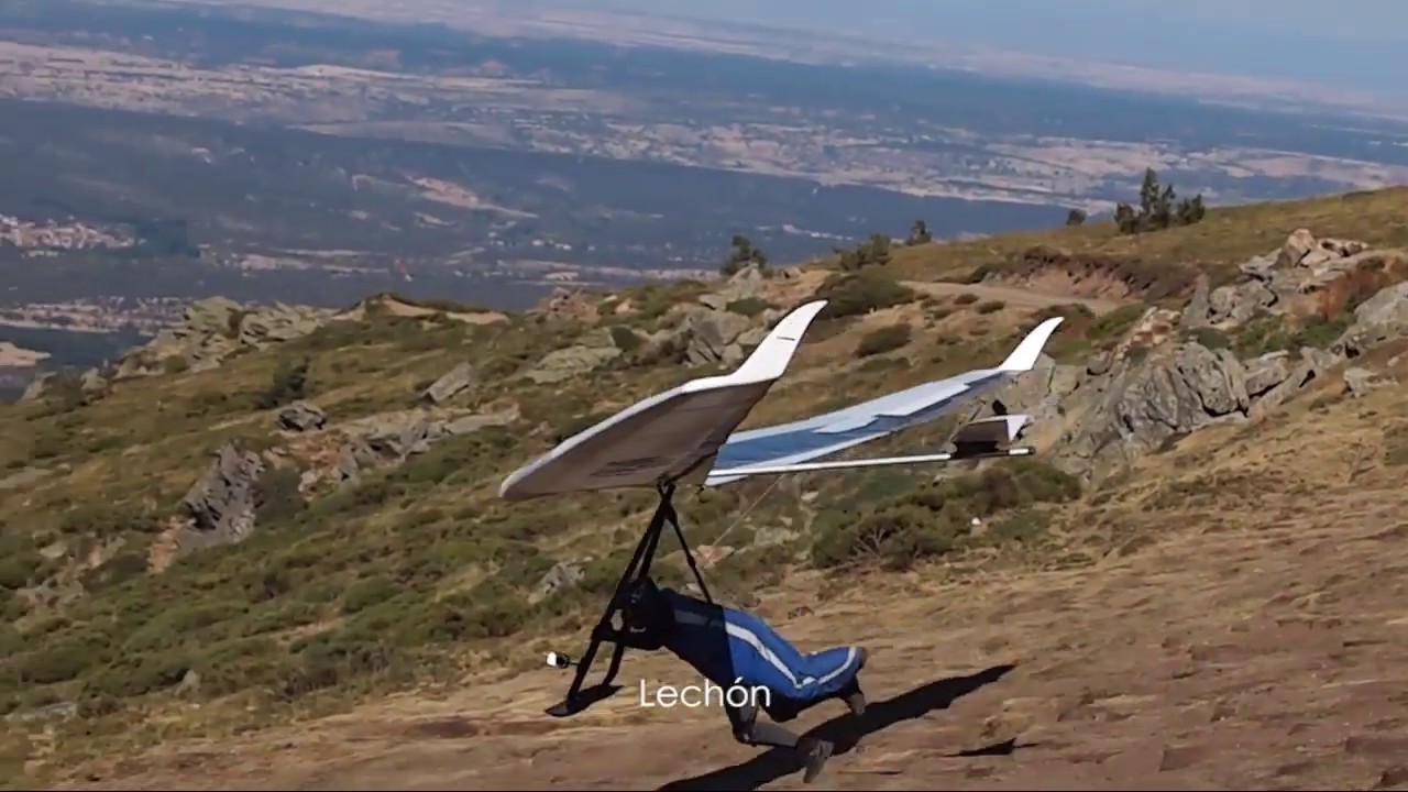 Ala Delta - Despegues y aterrizajes en Arcones - Hang Gliding