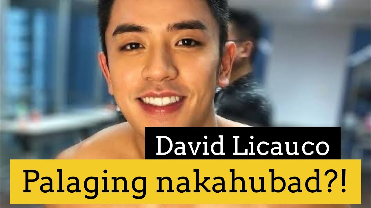 David Licauco shares what he thinks people think about him: 