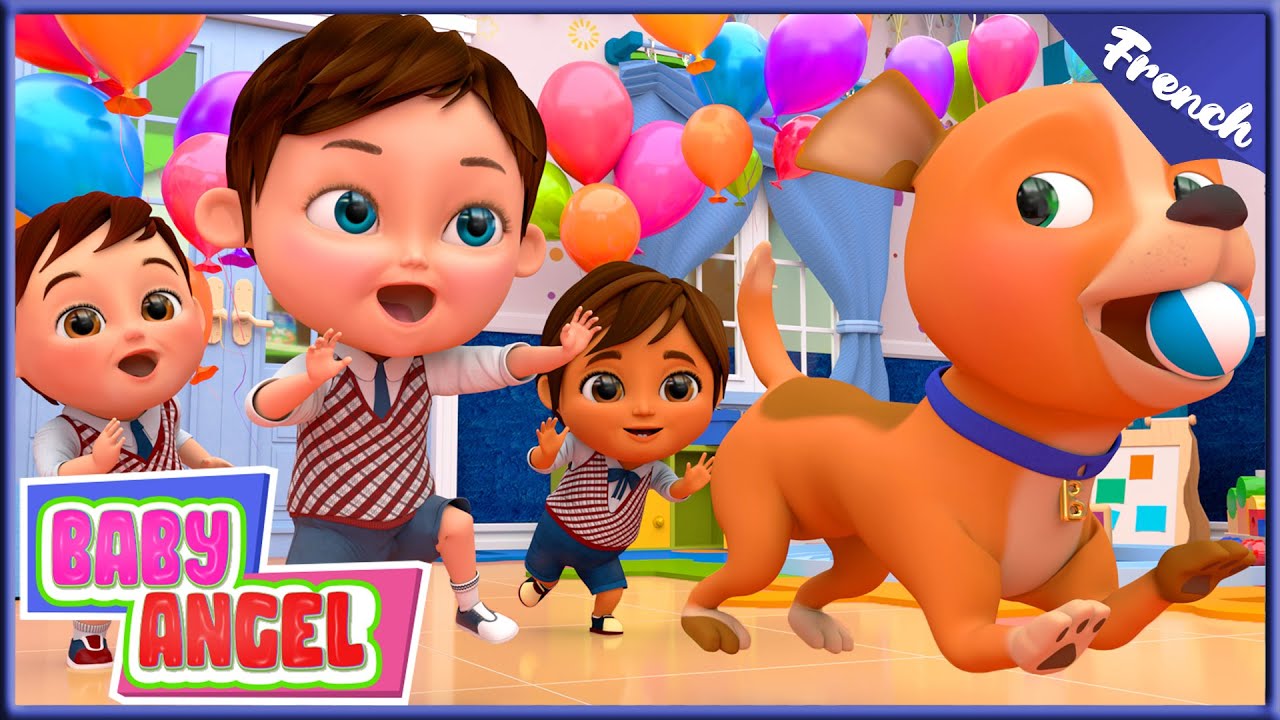 Bingo le Chien Joueur 🐶 - Comptine pour Enfants en Fran&ccedil;ais - Baby Angel LE Fran&ccedil;ais #400