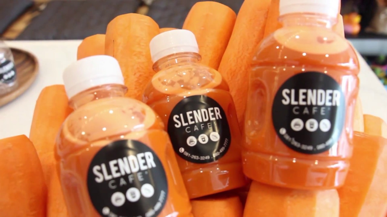 EP1.สอนการทำน้ำแครอทคั้นสดแยกกาก slender cafe