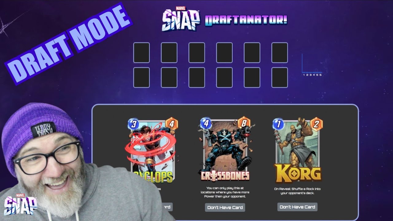 CAN A RANDOM DRAFT DECK WORK IN RANKED?| Draft Mode| Marvel Snap