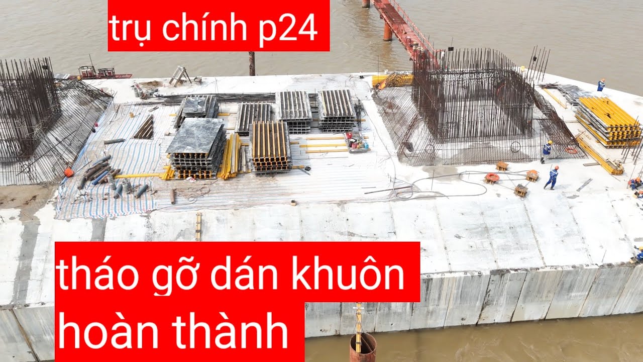 Cập nhật hình ảnh tiến độ thi công mới nhất trên công trường cầu đại ngãi 1 ngày 7/2/2026 