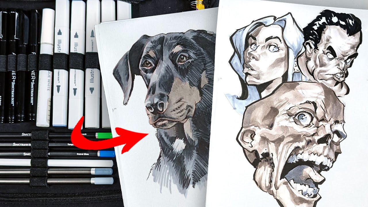 DEEP DIVE using Jazza's Pro SKETCH PACK!!...