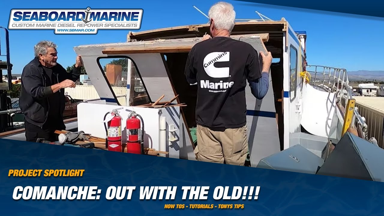 Comanche: Removing the Old Detroit's and Starting on the Cabin Modifications