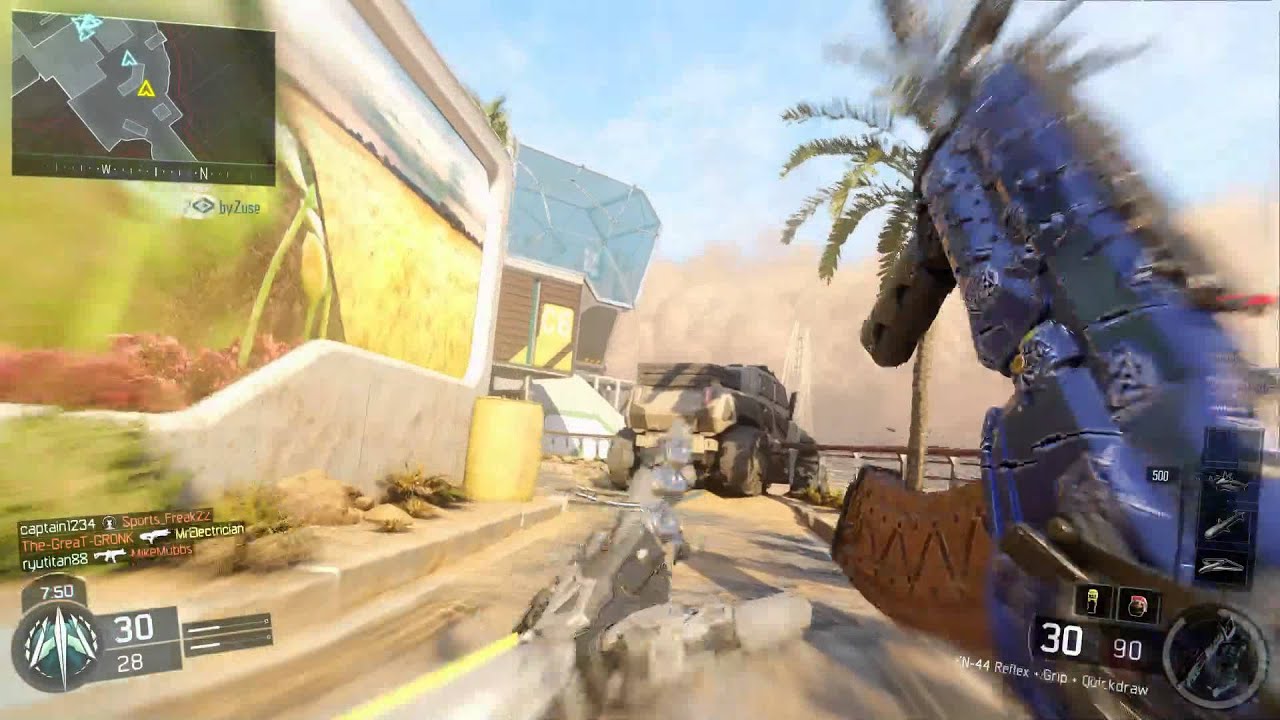 CoD Black Ops 3 Multiplayer Gameplay - Team Deathmatch on Combine [1080p 60fps]
