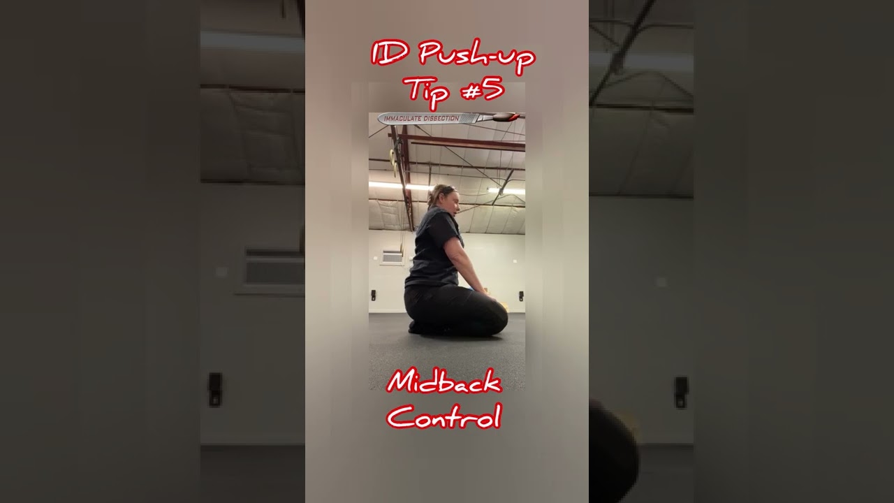 DOOLEY NOTED: Midback Control in the Push-Up