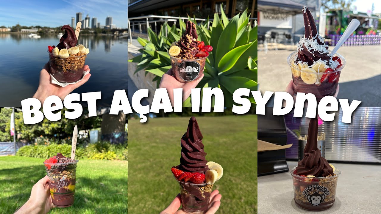 Finding the BEST ACAI in SYDNEY AUSTRALIA! (6 Acai Bowls)