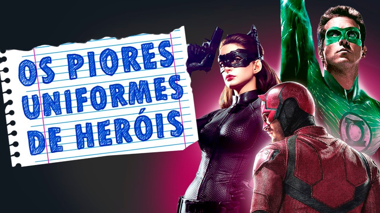 TOP piores uniformes de heróis de todos os tempos! | ROBOTOP Matando Robôs Gigantes PODCAST