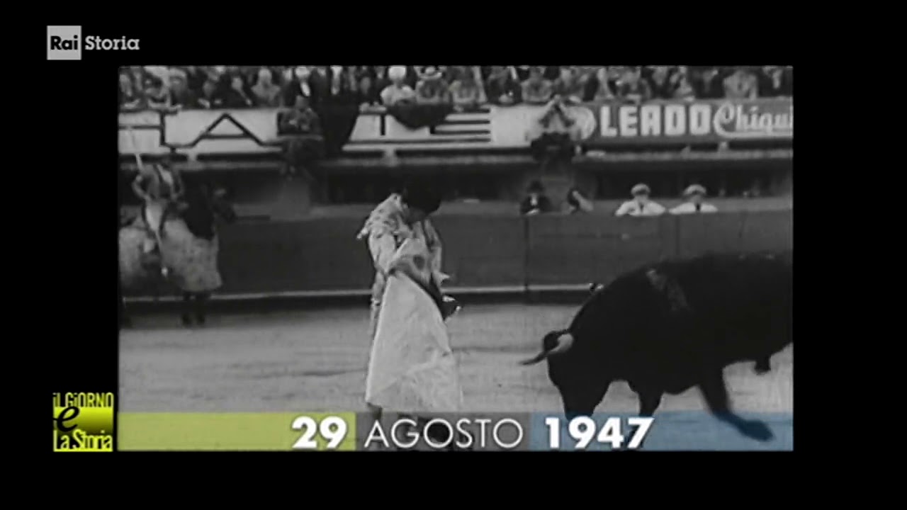 §.1/- (anniversari-morte 1947) ** 29 agosto ** Linares (Andalusia): Manolete, celebre torero